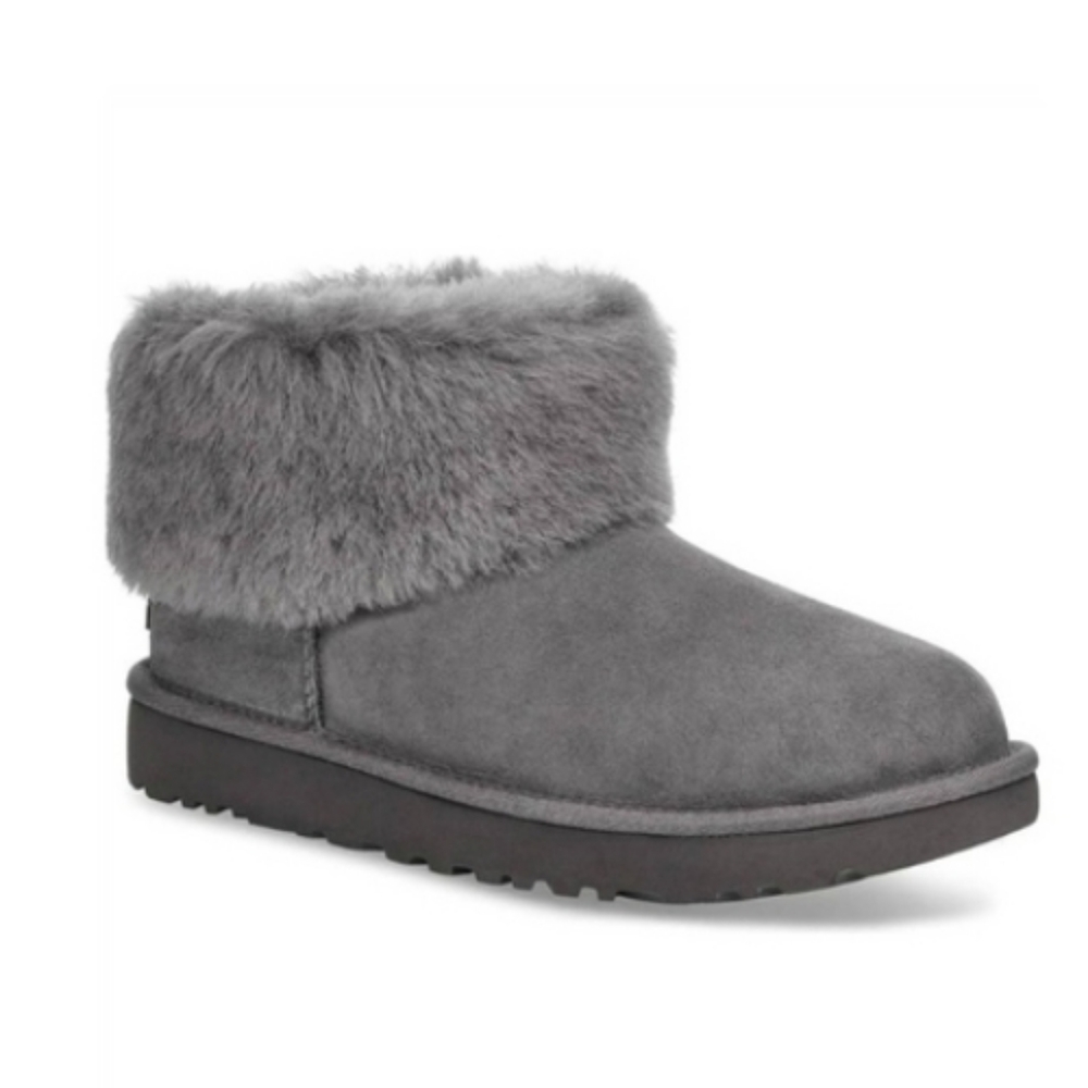 Ugg classic mini fluff bootie